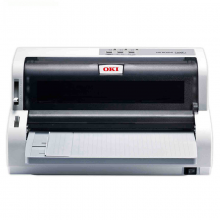  OKI 5200F+ 发票打印机 支票票据打印机快递单送货单连打针式打印机（支持82列24针平推打印）