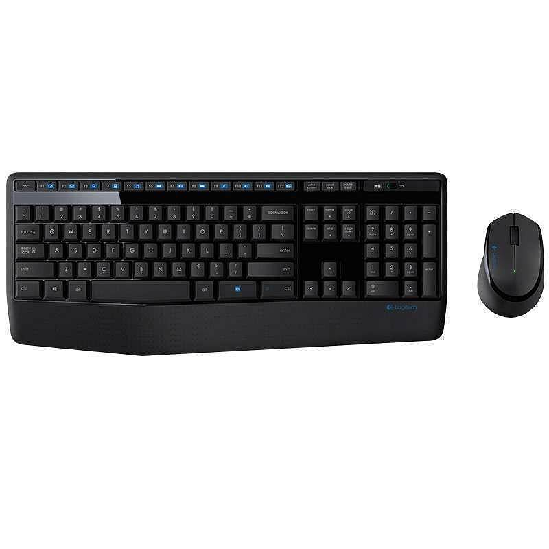 罗技 MK345 无线键鼠套装键盘电脑键盘  (单位:套) 黑色
