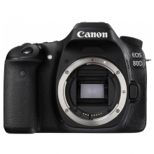 佳能（Canon）EOS 80D 单反相机 单反机身（2420万有效像素双核CMOS45点十字对焦WIFI/NFC）